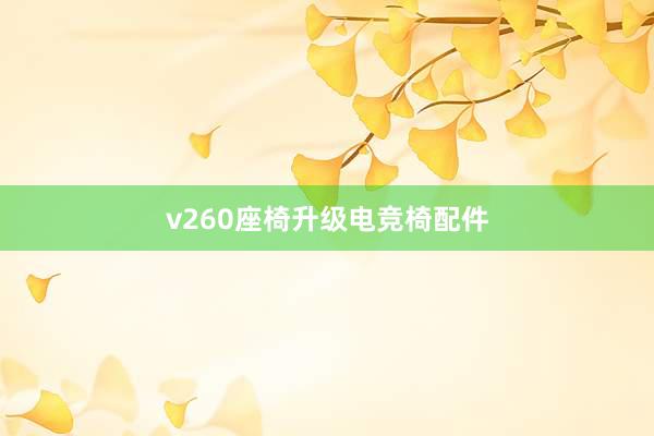 v260座椅升级电竞椅配件