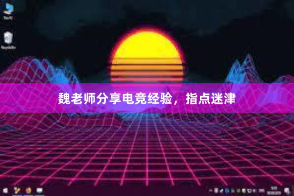 魏老师分享电竞经验，指点迷津